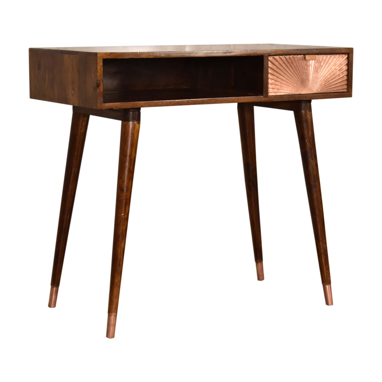 Artisan - Manila Writing Desk in Rose Gold