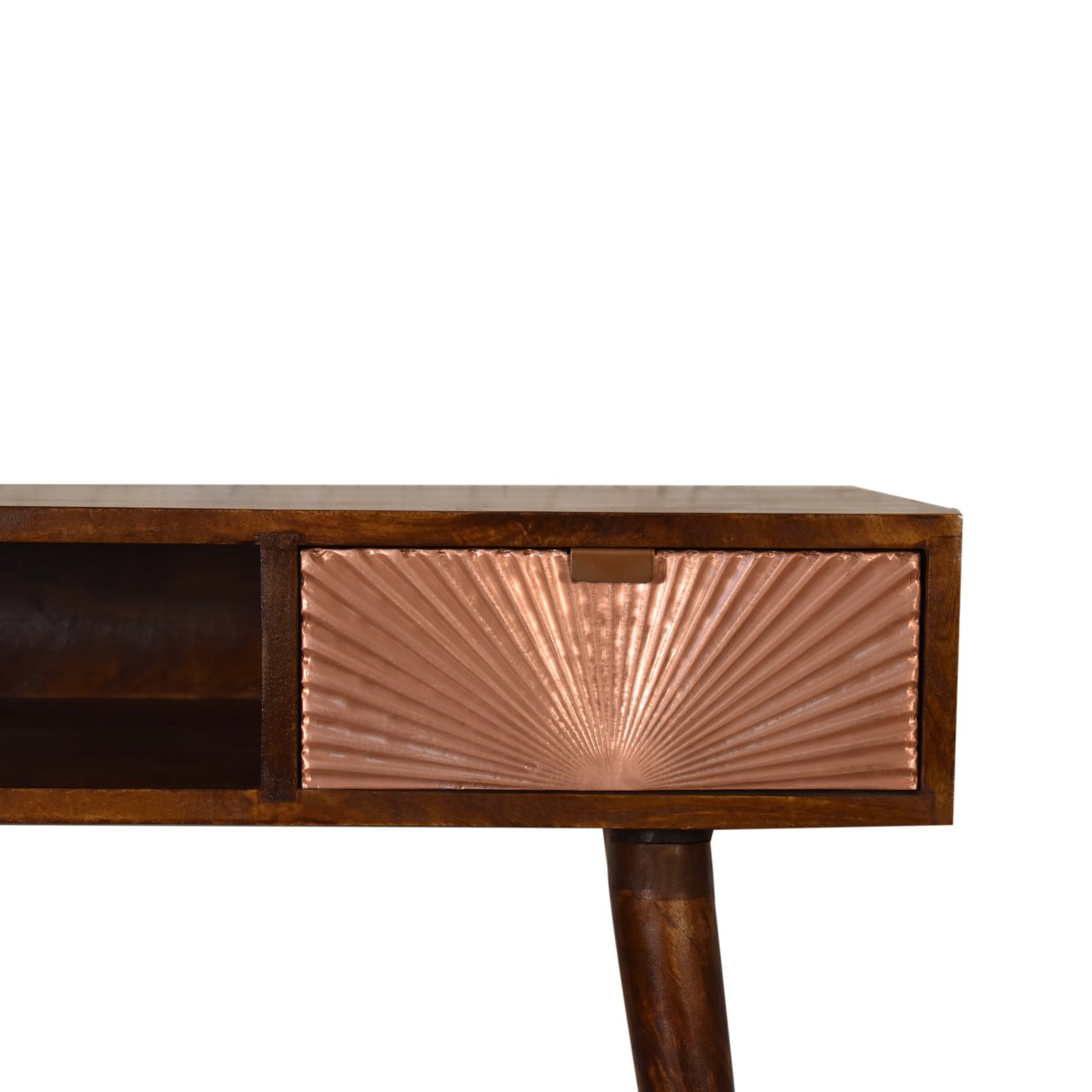 Artisan - Manila Writing Desk in Rose Gold