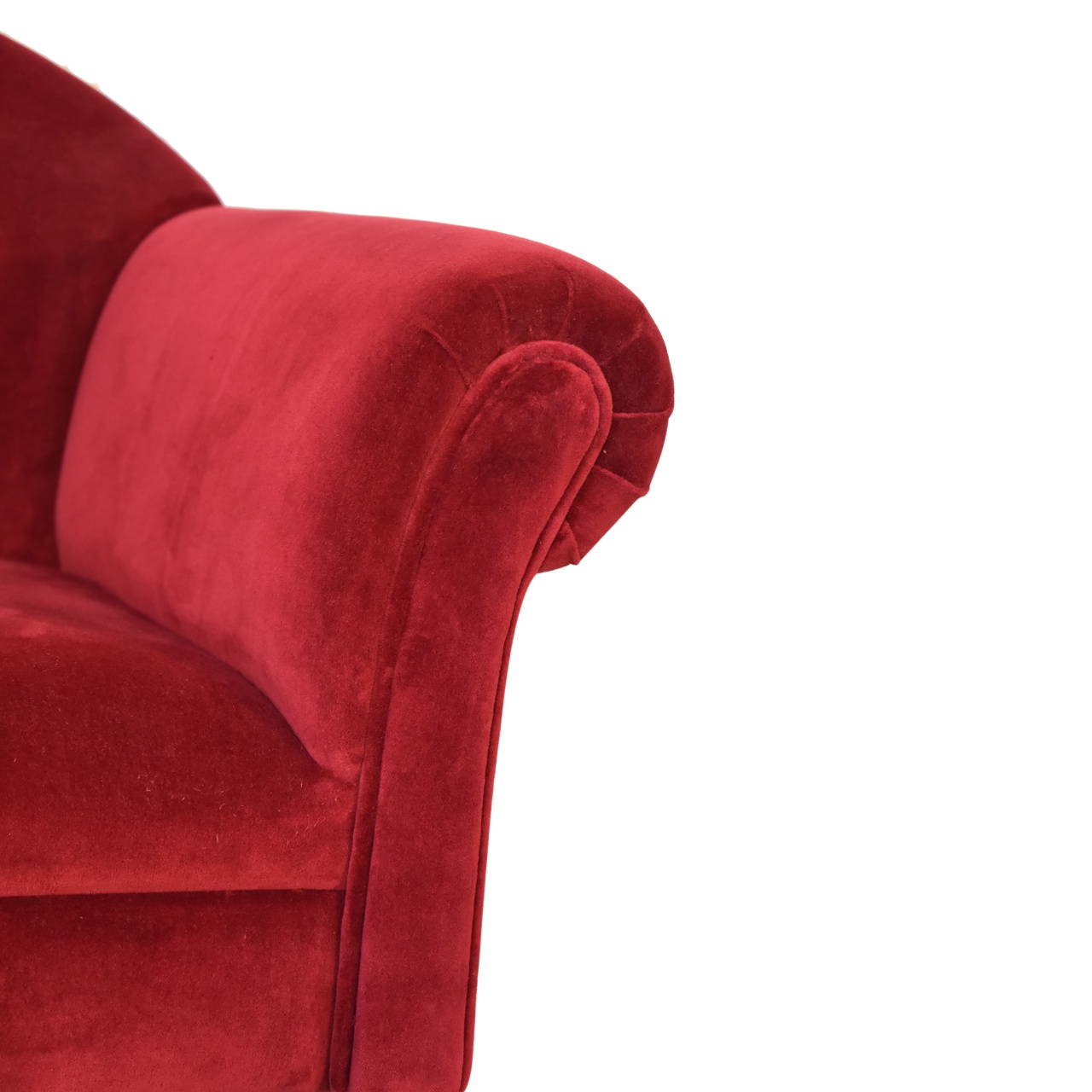 Artisan™ Nordic Style Armchair - Wine, Velvet