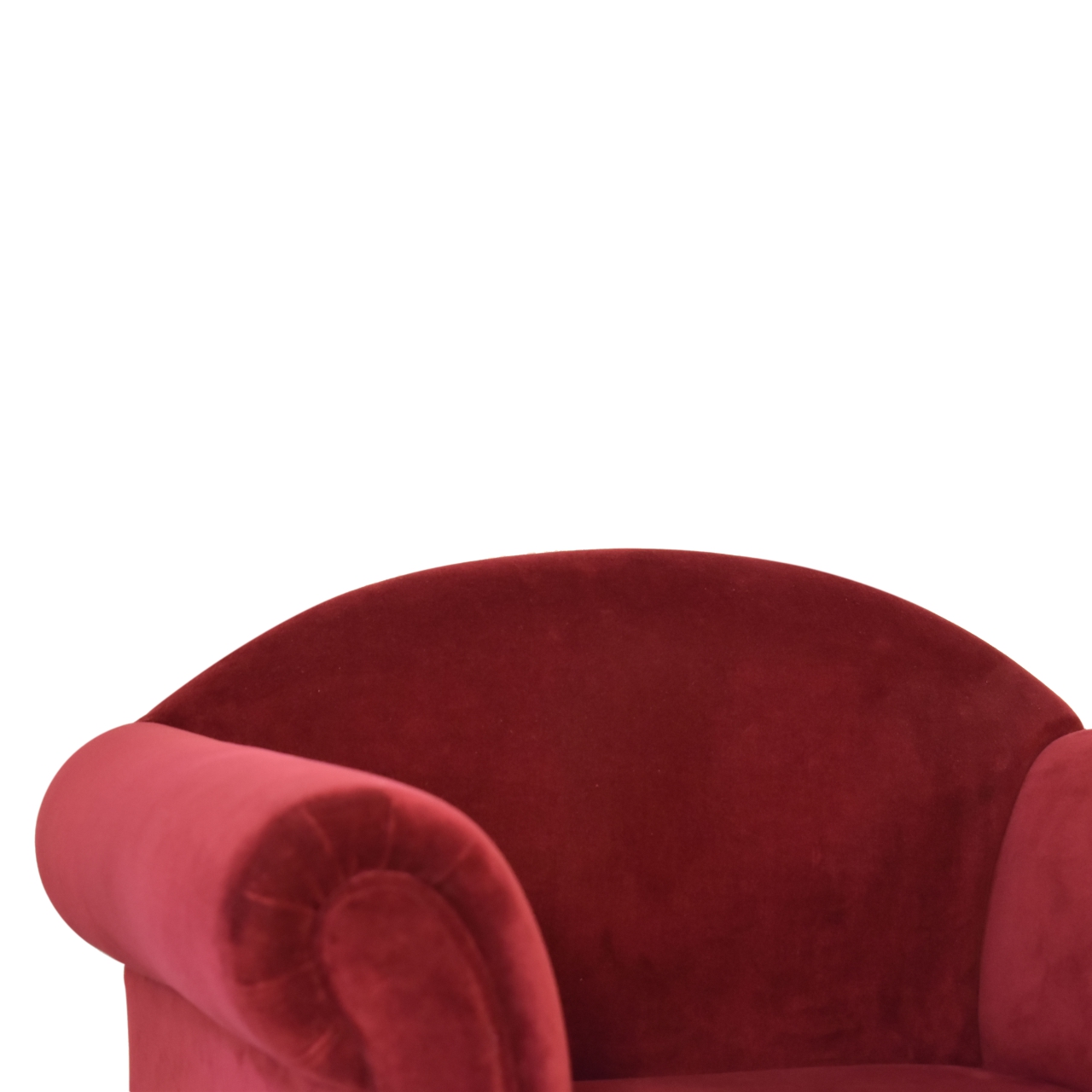 Artisan™ Nordic Style Armchair - Wine, Velvet