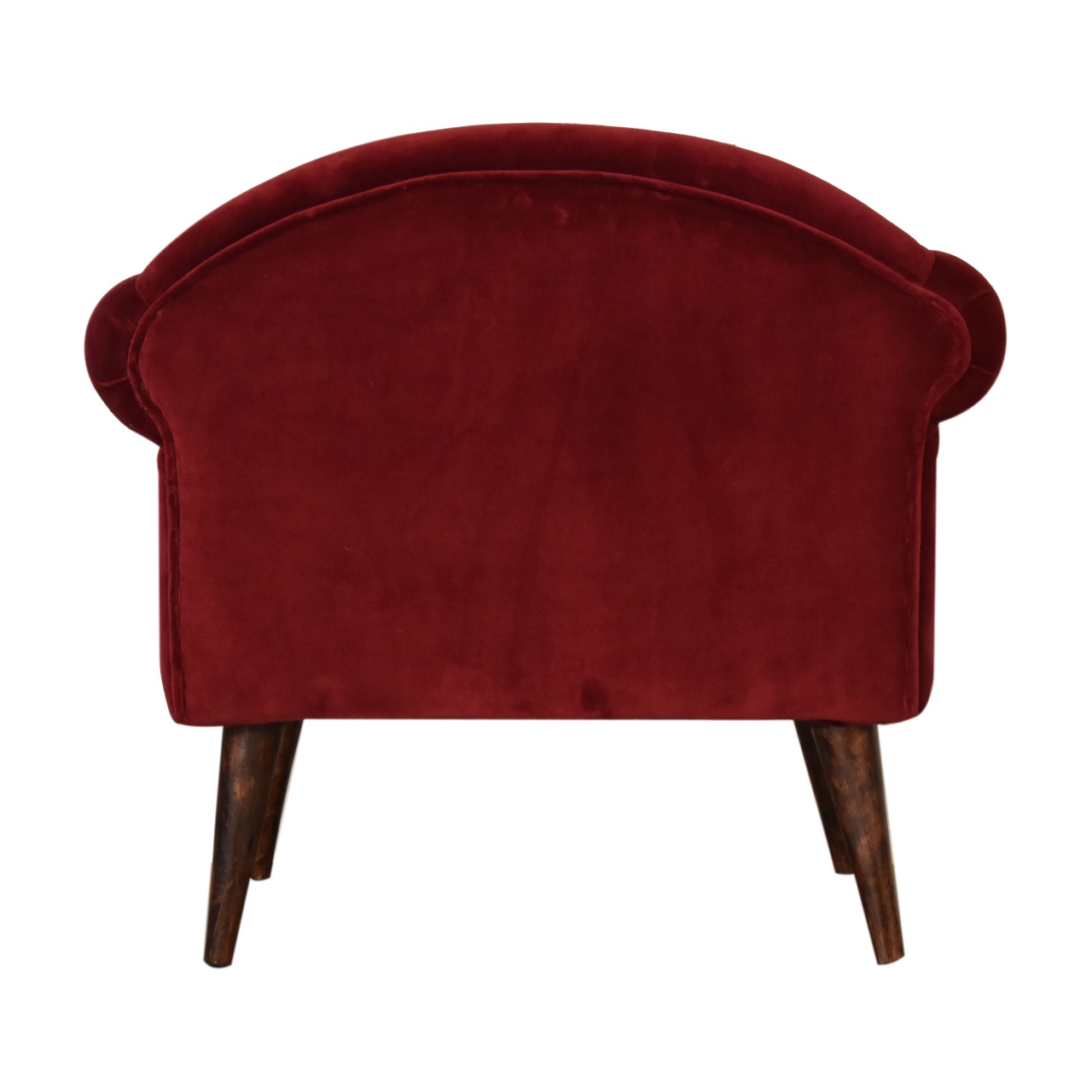 Artisan™ Nordic Style Armchair - Wine, Velvet