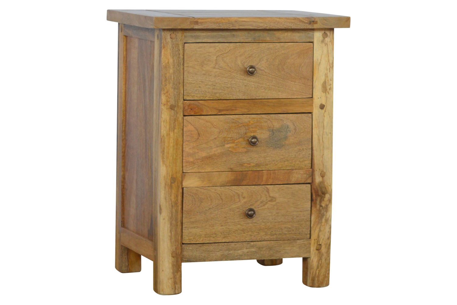 Artisan Country Style Bedside - Oak-ish