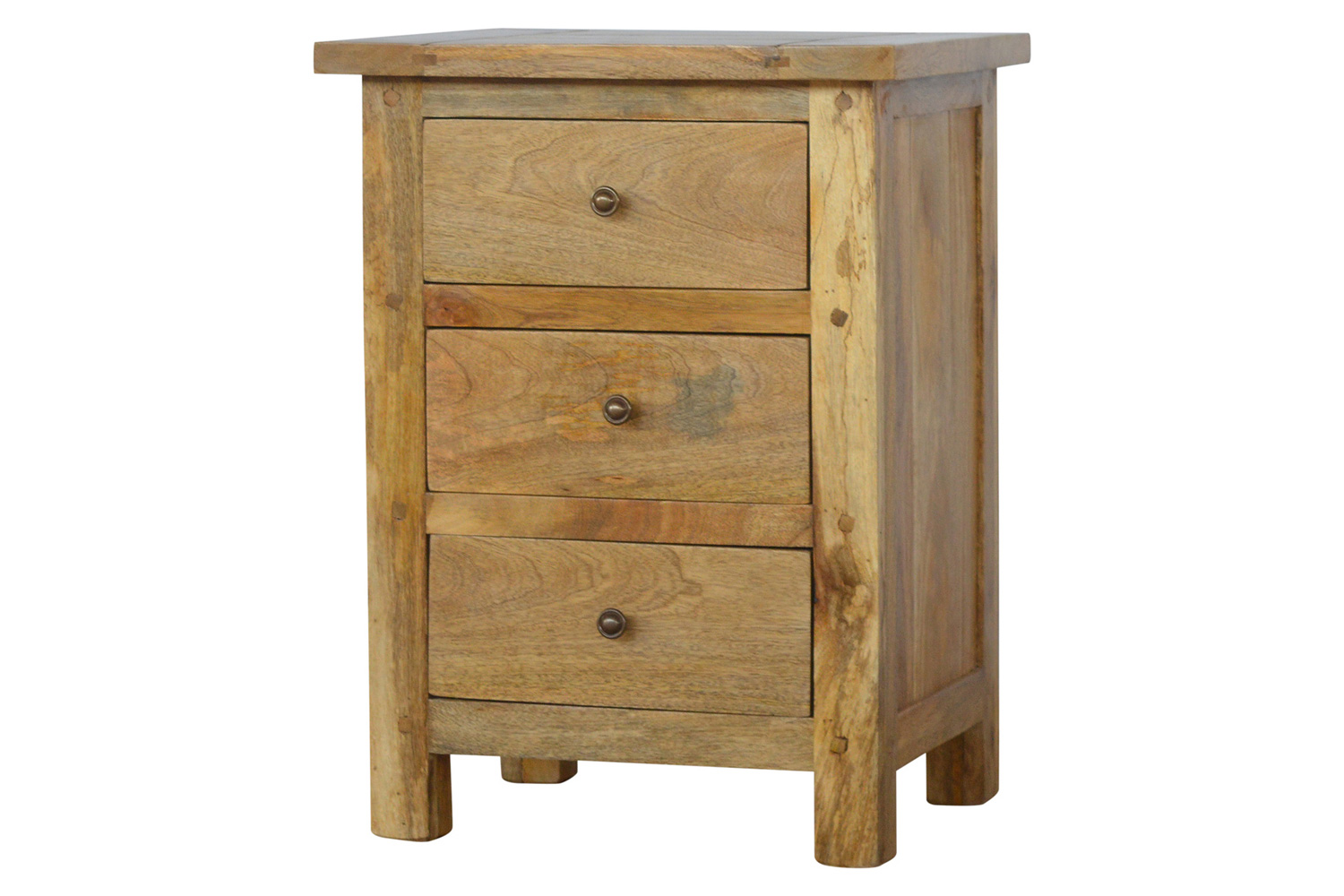 Artisan Country Style Bedside - Oak-ish