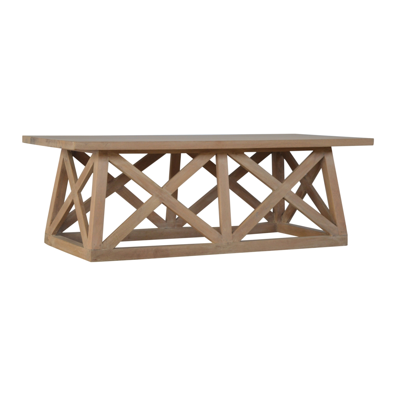 Artisan - Tristle Coffee Table in Sunbleached, Mango Wood