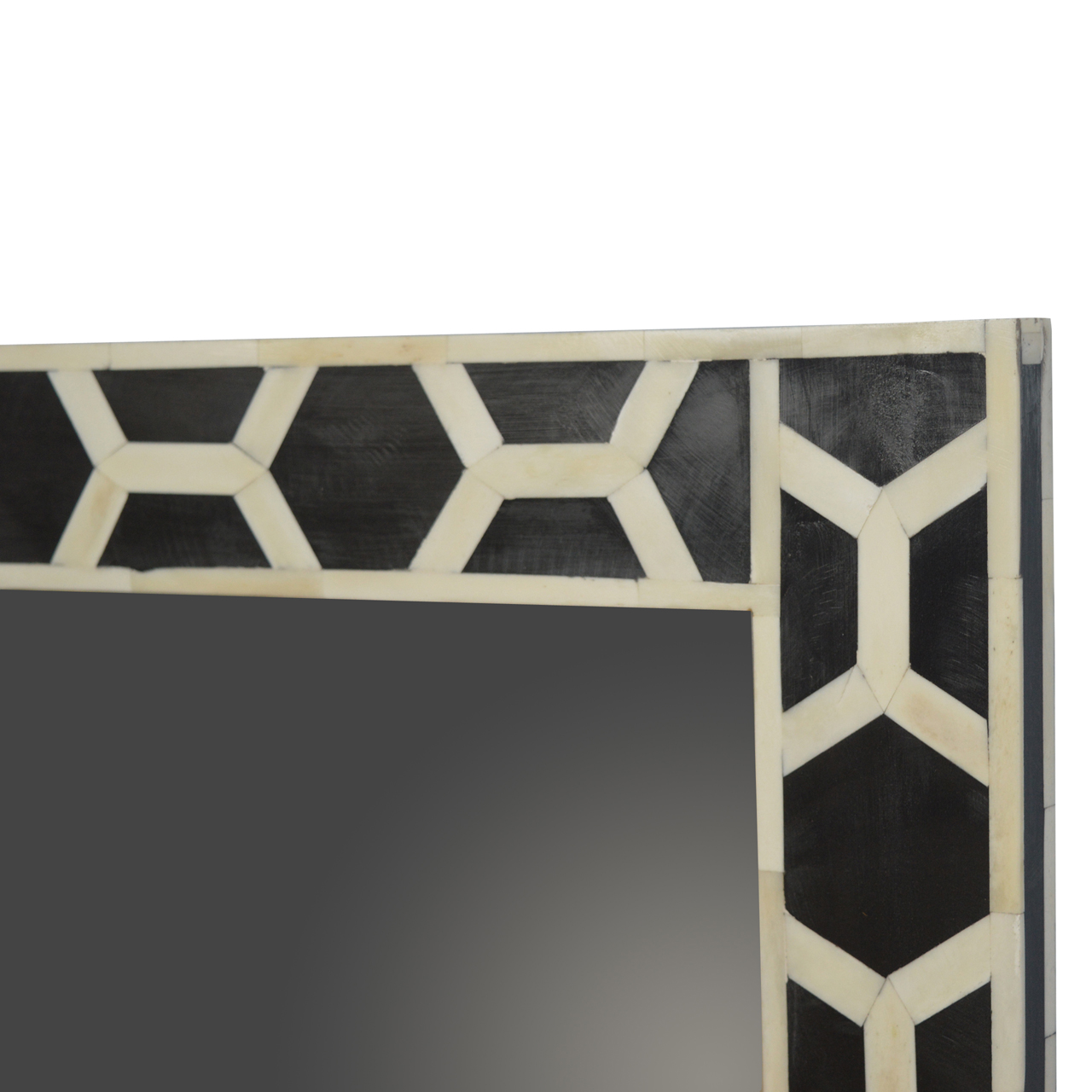 Artisan - Square Bone Inlay Mirror Frame