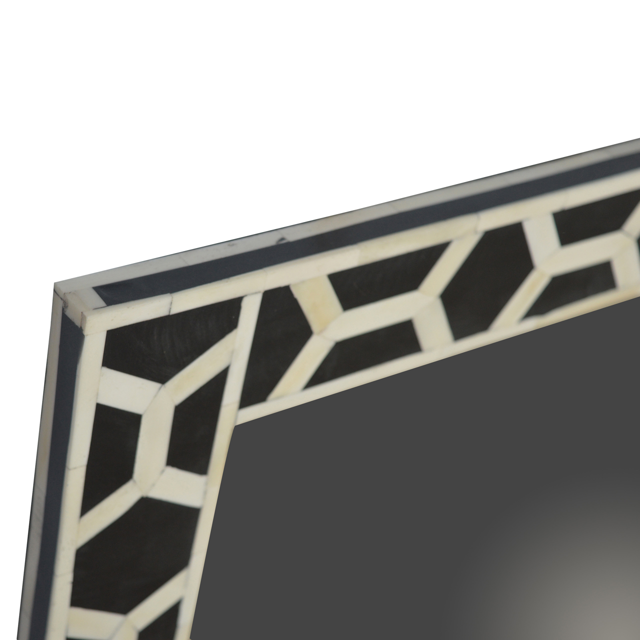 Artisan - Square Bone Inlay Mirror Frame