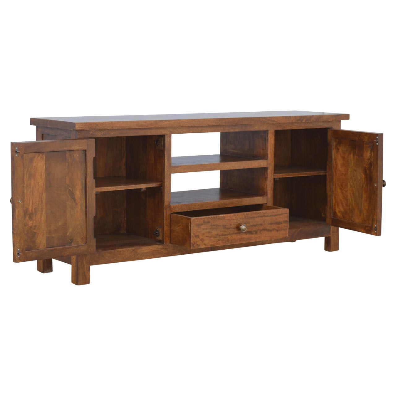 Artisan - Solid Media Unit in Wood