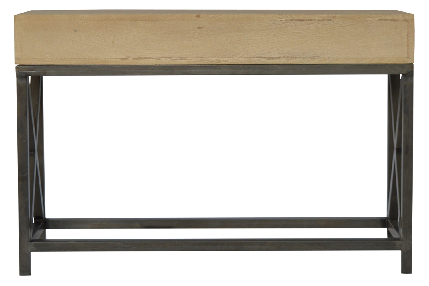 Artisan - Mango Wood Metal Base Console Table