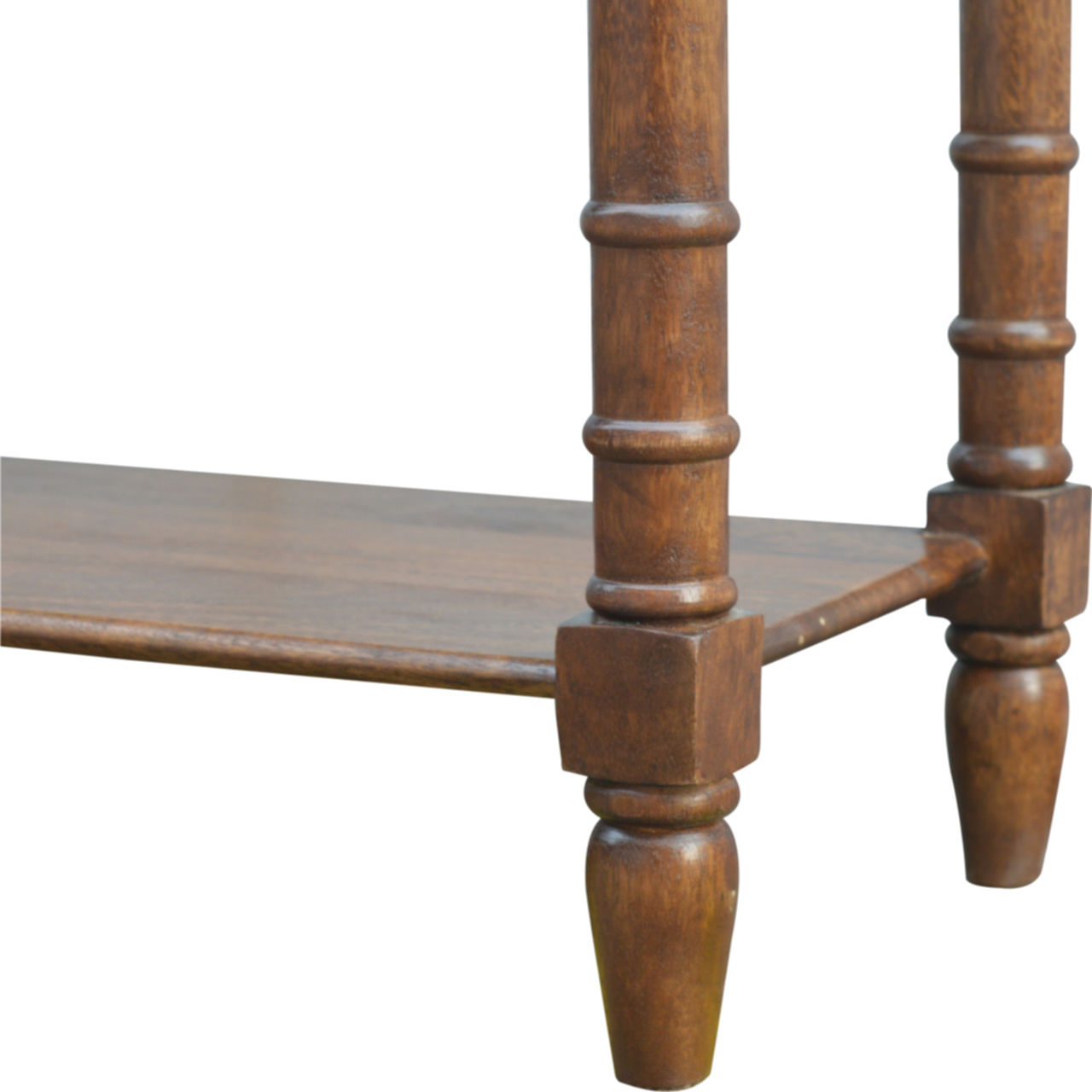 Artisan - Hallway Console Table with 4 Drawers in Light Walnut