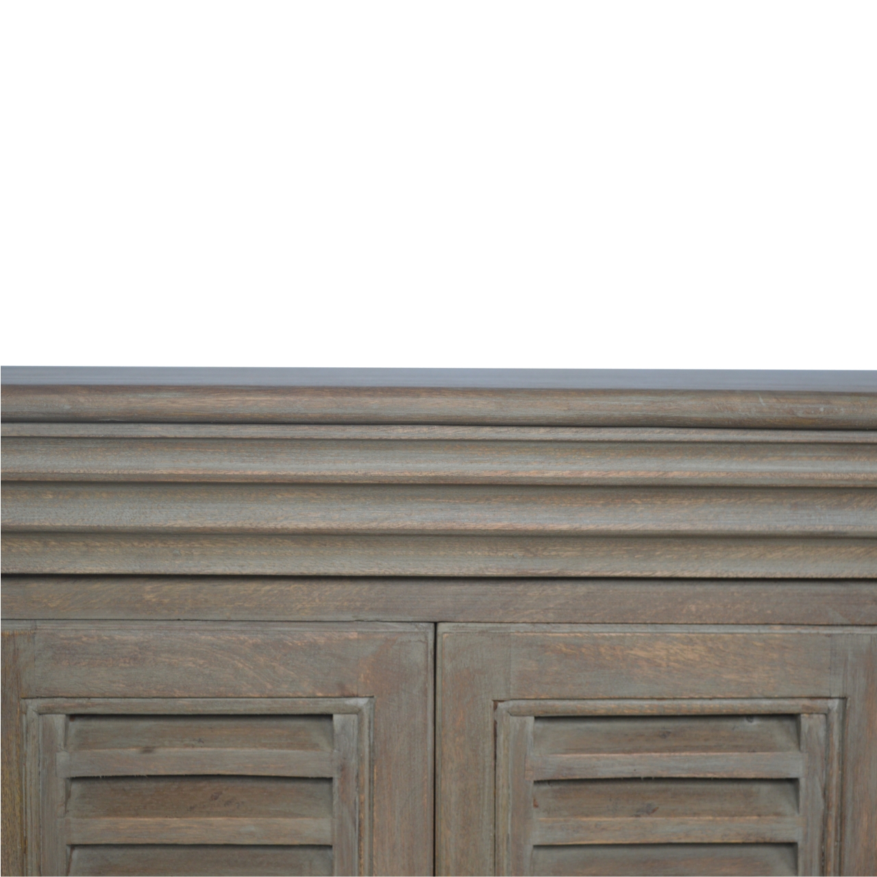 Artisan - Shutter TV Cabinet in Gray