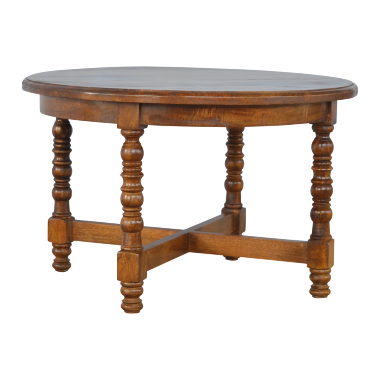 Artisan - Occasional Round Side Table in Chestnut