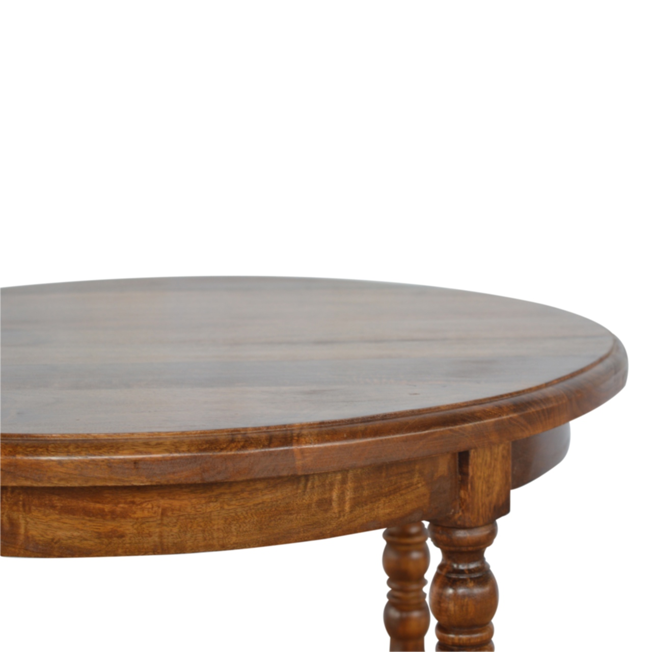 Artisan - Occasional Round Side Table in Chestnut