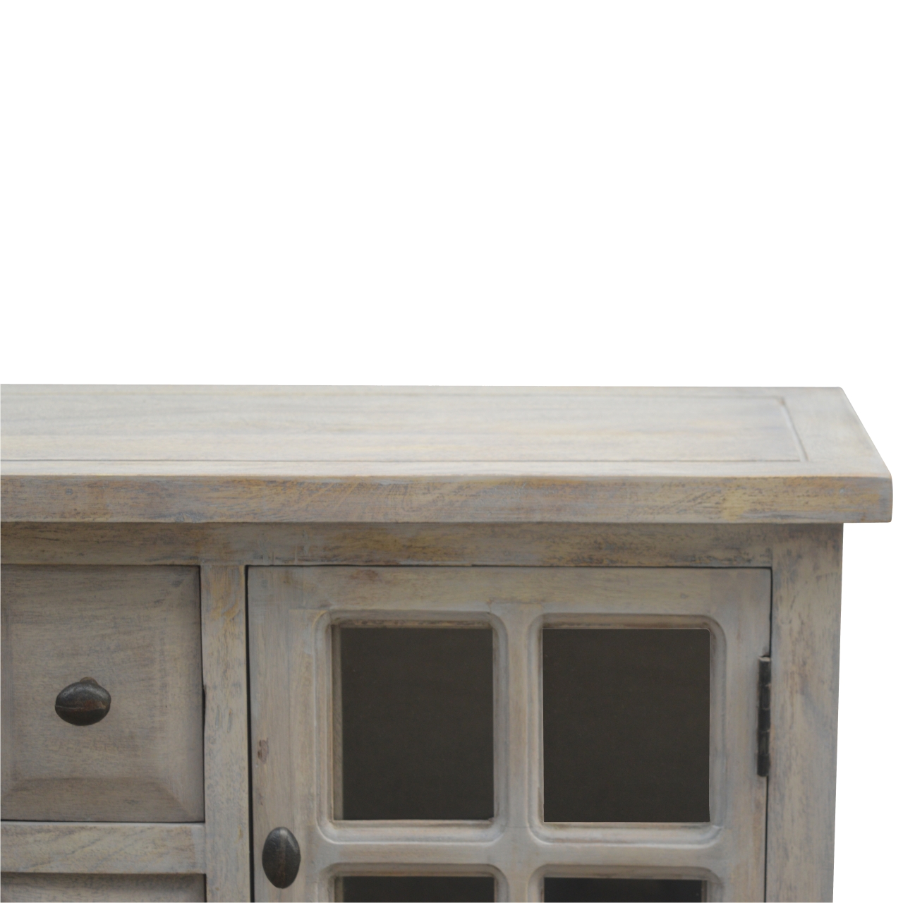 Artisan - Glazed Console with 2 Door and 4 Drawer