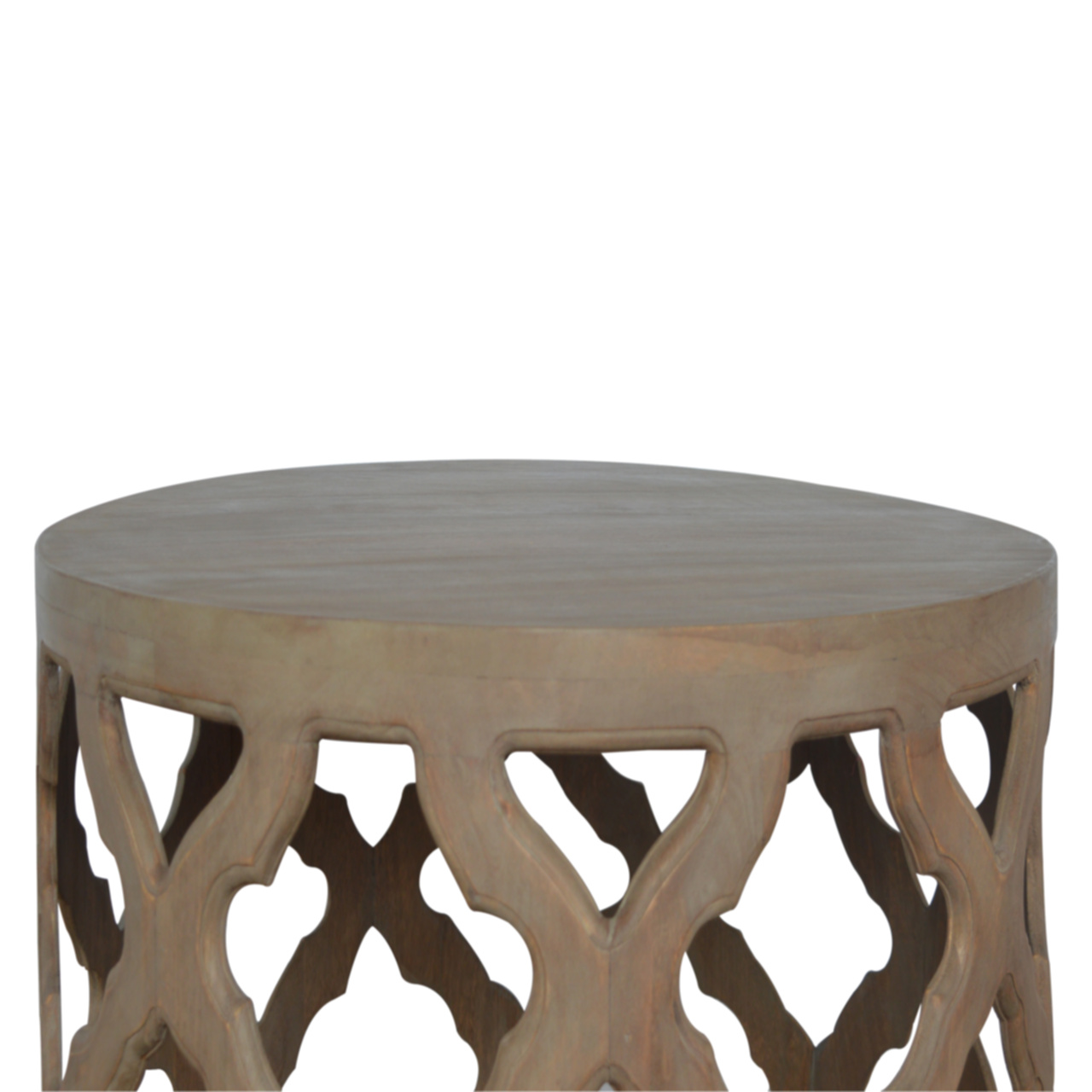 Artisan - Cut-Out Stool in Gray, Large