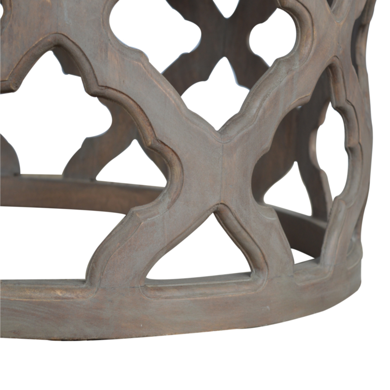 Artisan - Cut-Out Stool in Gray, Large