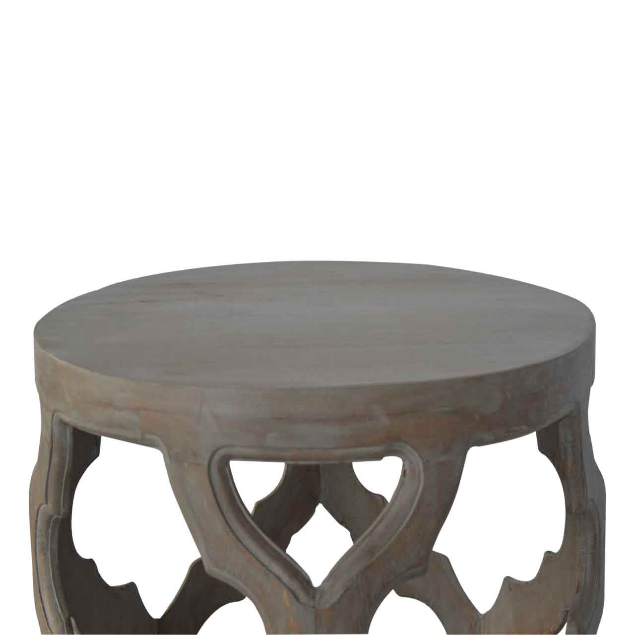 Artisan - Cut-Out Stool in Gray