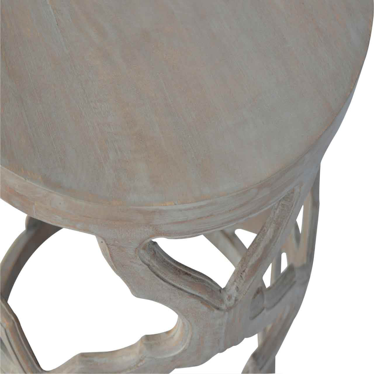 Artisan - Cut-Out Stool in Gray