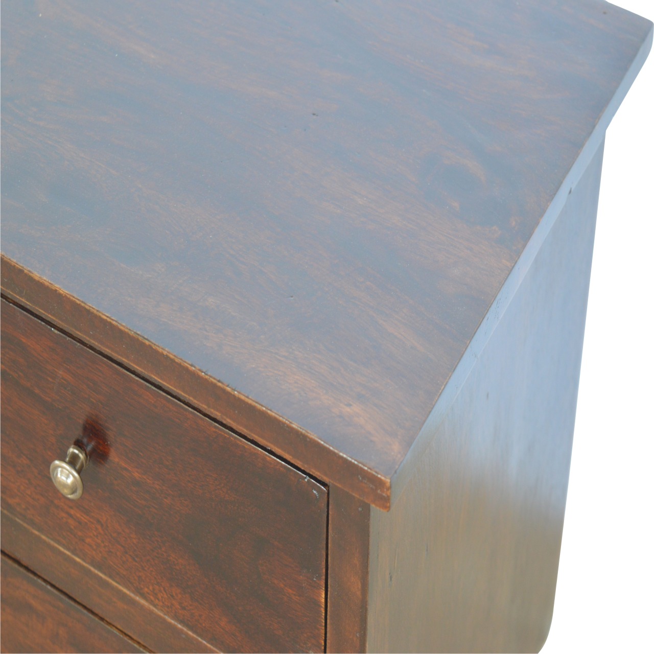 Artisan - Nordic Nightstand with 2 Drawers in Walnut