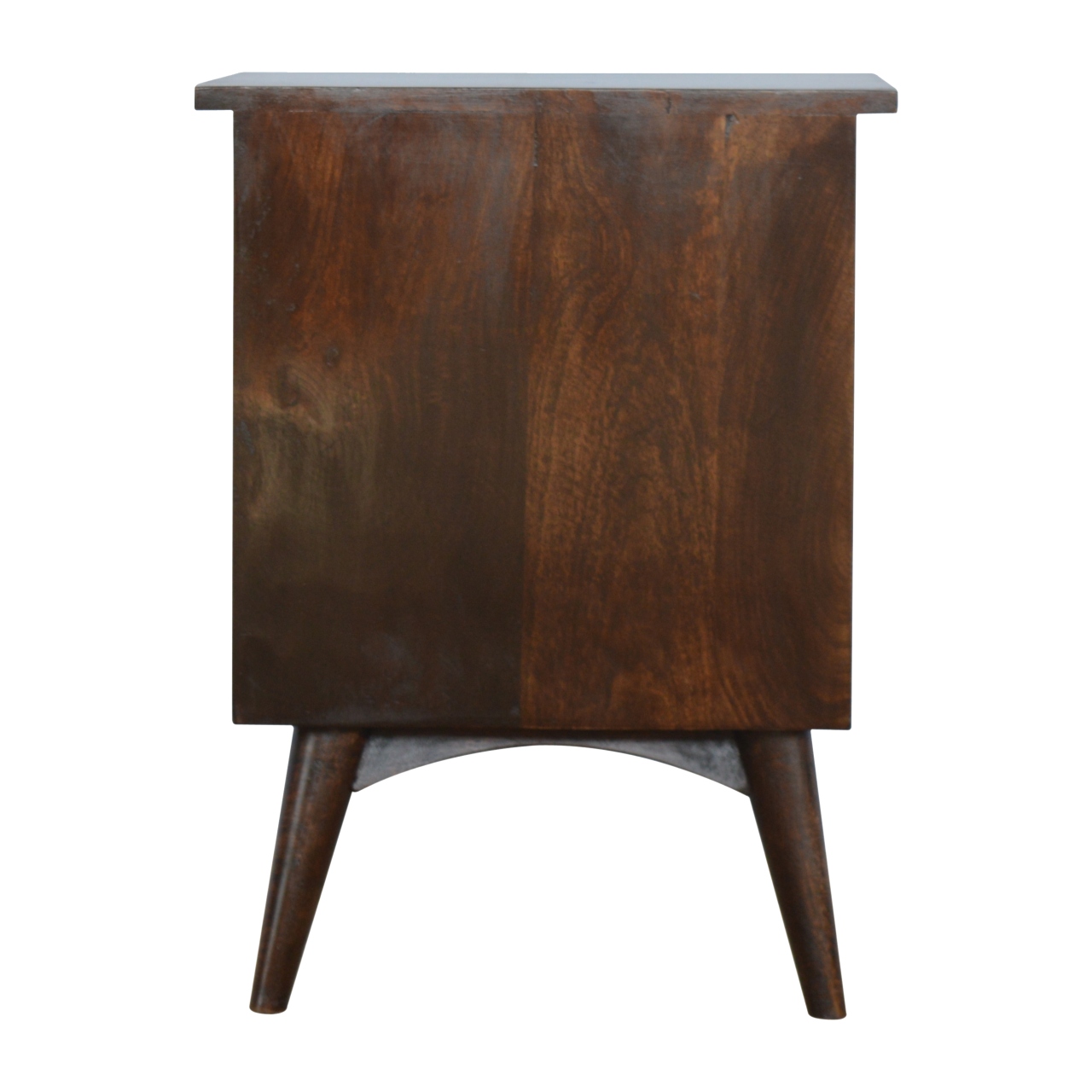 Artisan - Nordic Nightstand with 2 Drawers in Walnut