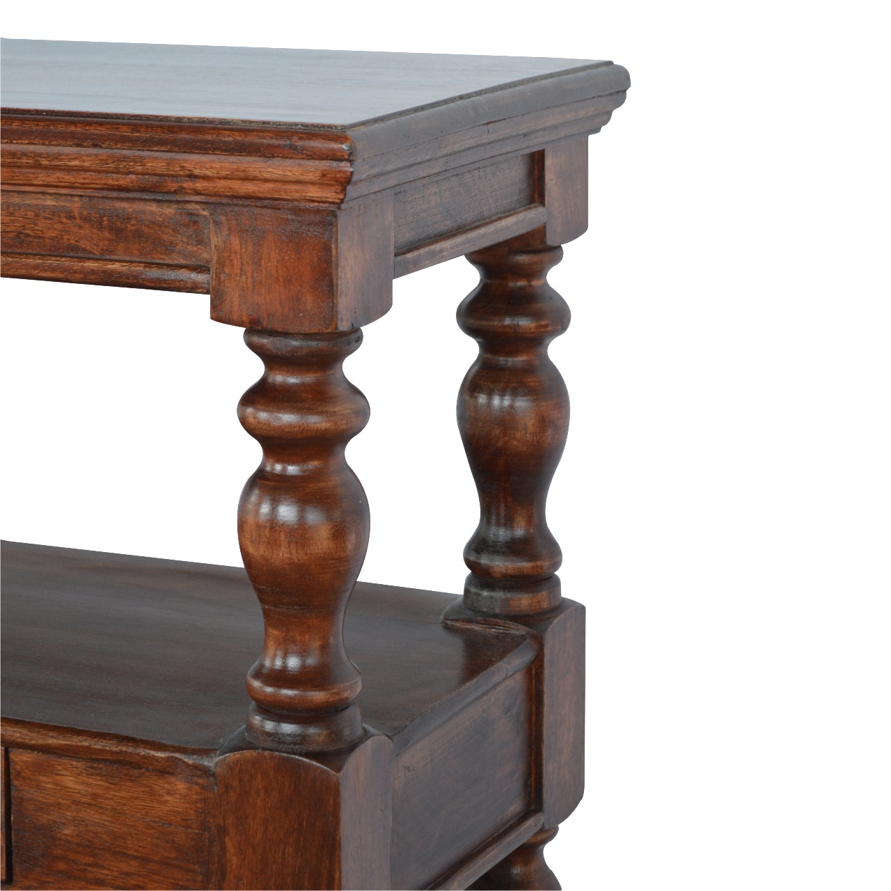 Artisan - Solid Turned Leg Console Table in Wood