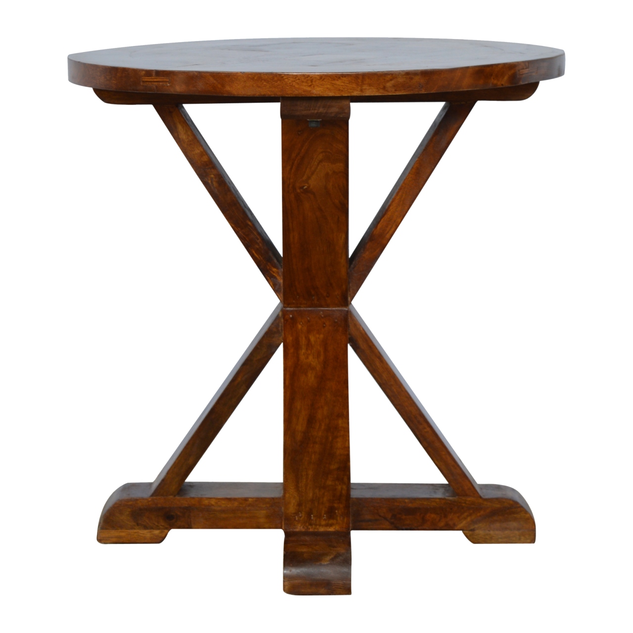 Artisan - Tristle Round Table in Chestnut