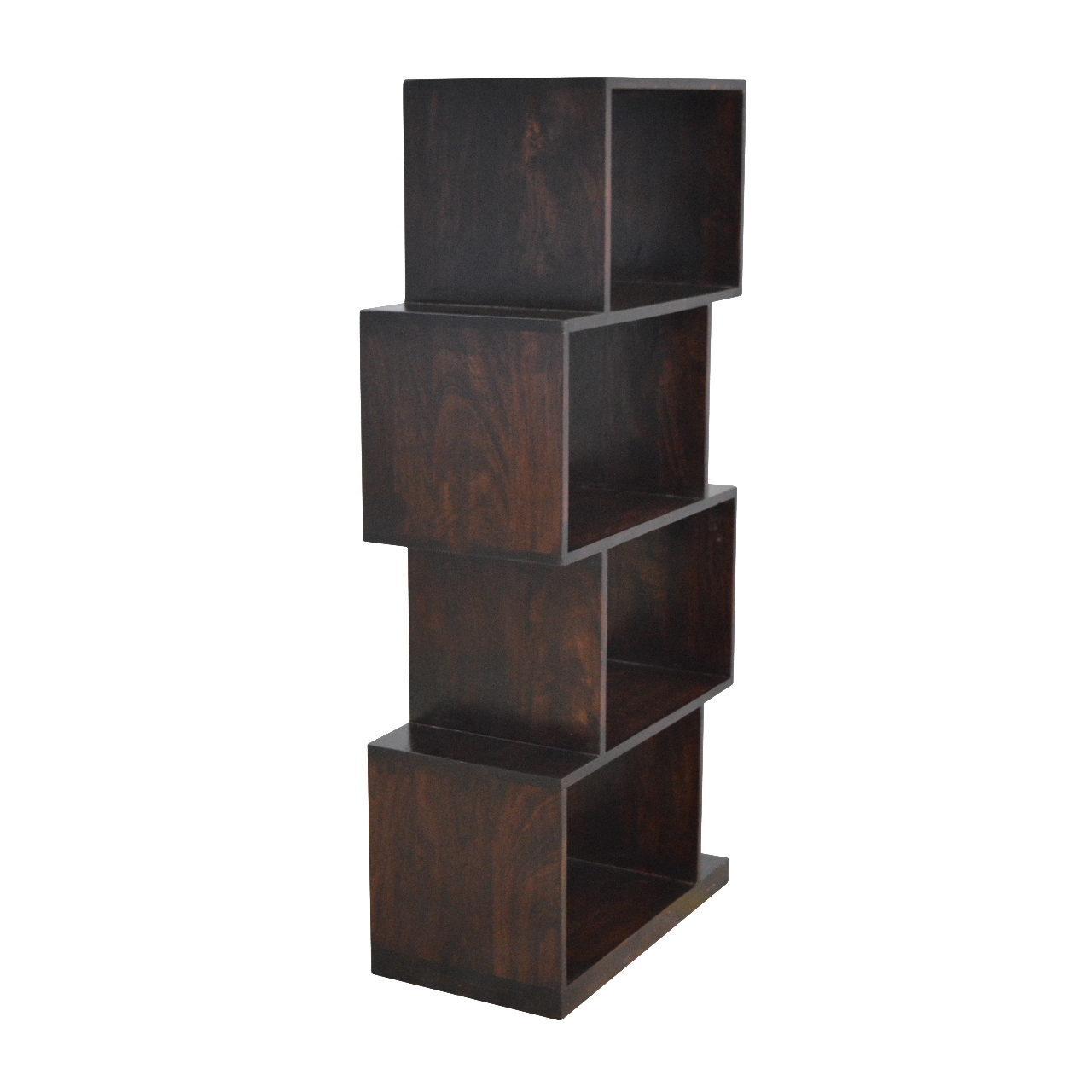 Artisan - Zig Zag Display Unit in Chestnut