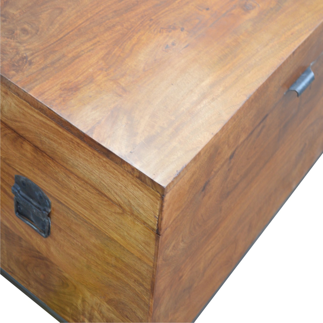 Artisan - Industrial Storage Box in Chestnut, Wood