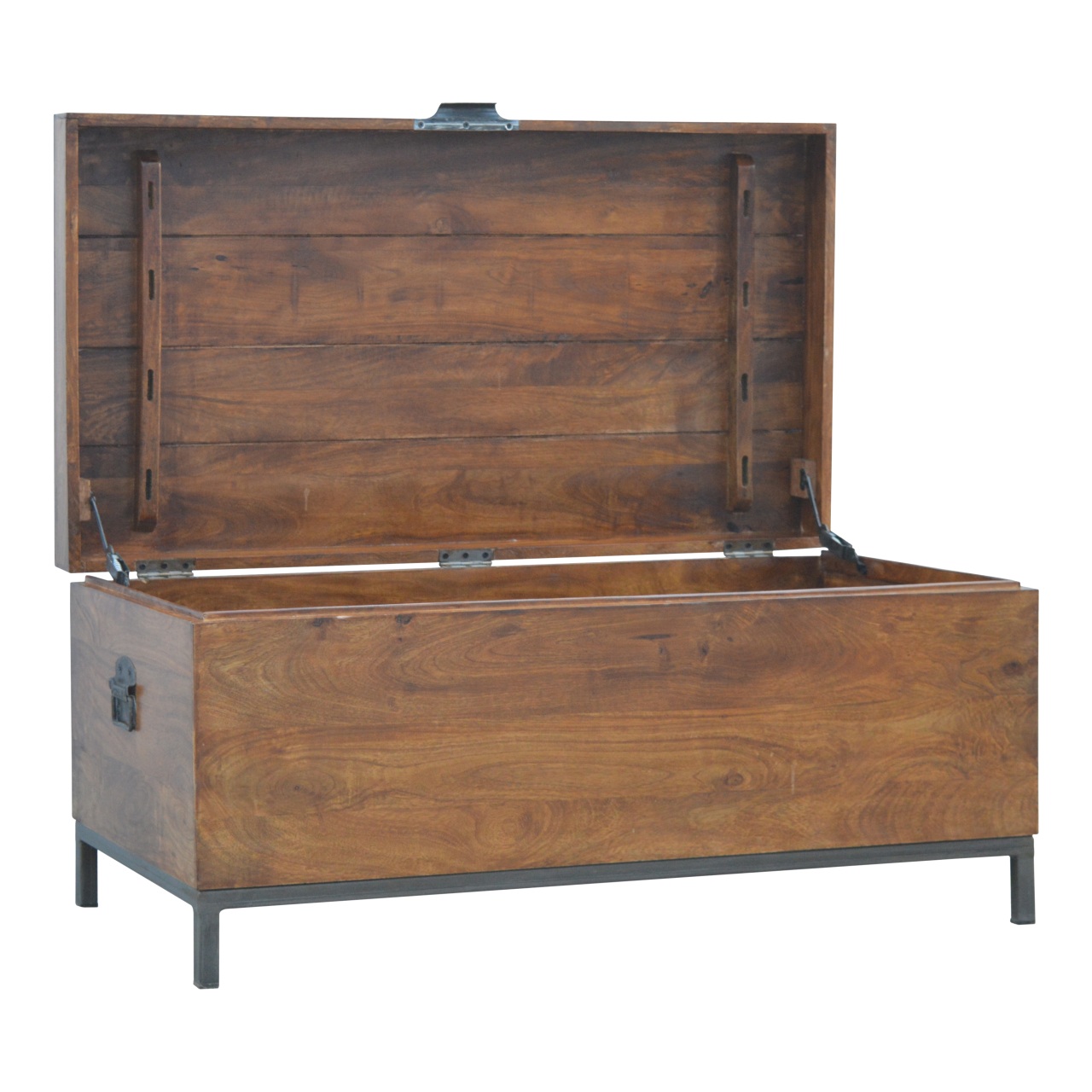 Artisan - Industrial Storage Box in Chestnut, Wood