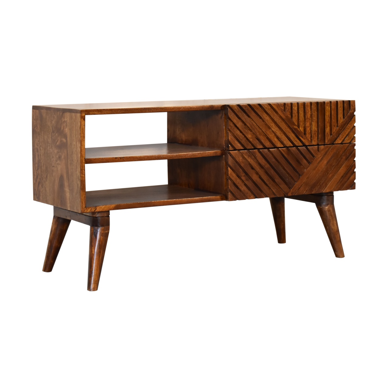 Artisan Lille Media Unit - Chestnut