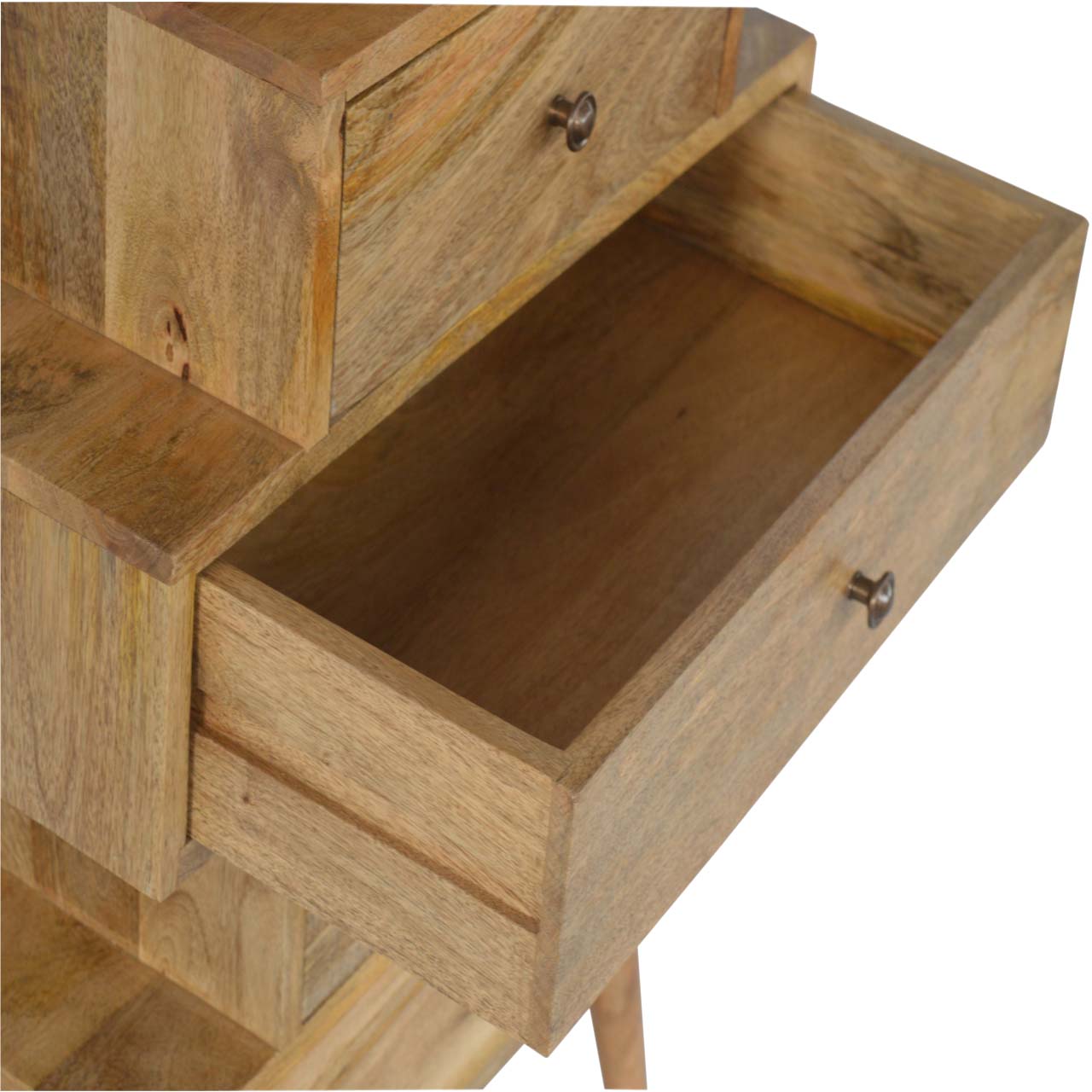 Artisan - Solid Tower Chest Cabinet in Oak-Ish, Wood