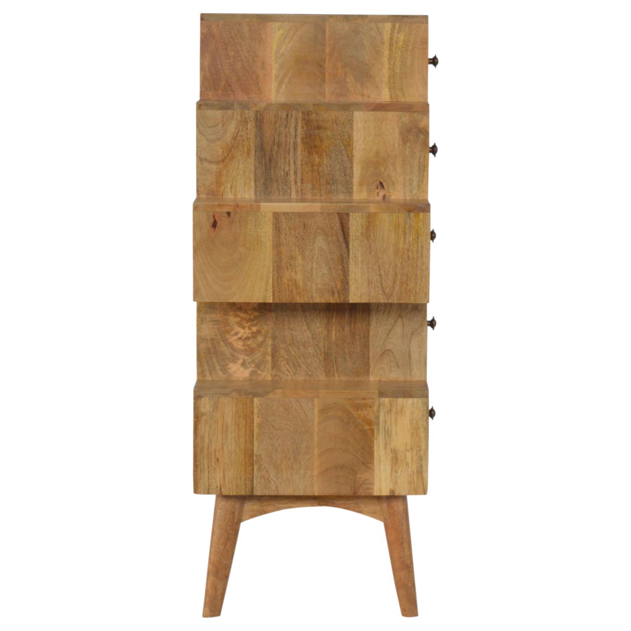 Artisan - Solid Tower Chest Cabinet in Oak-Ish, Wood