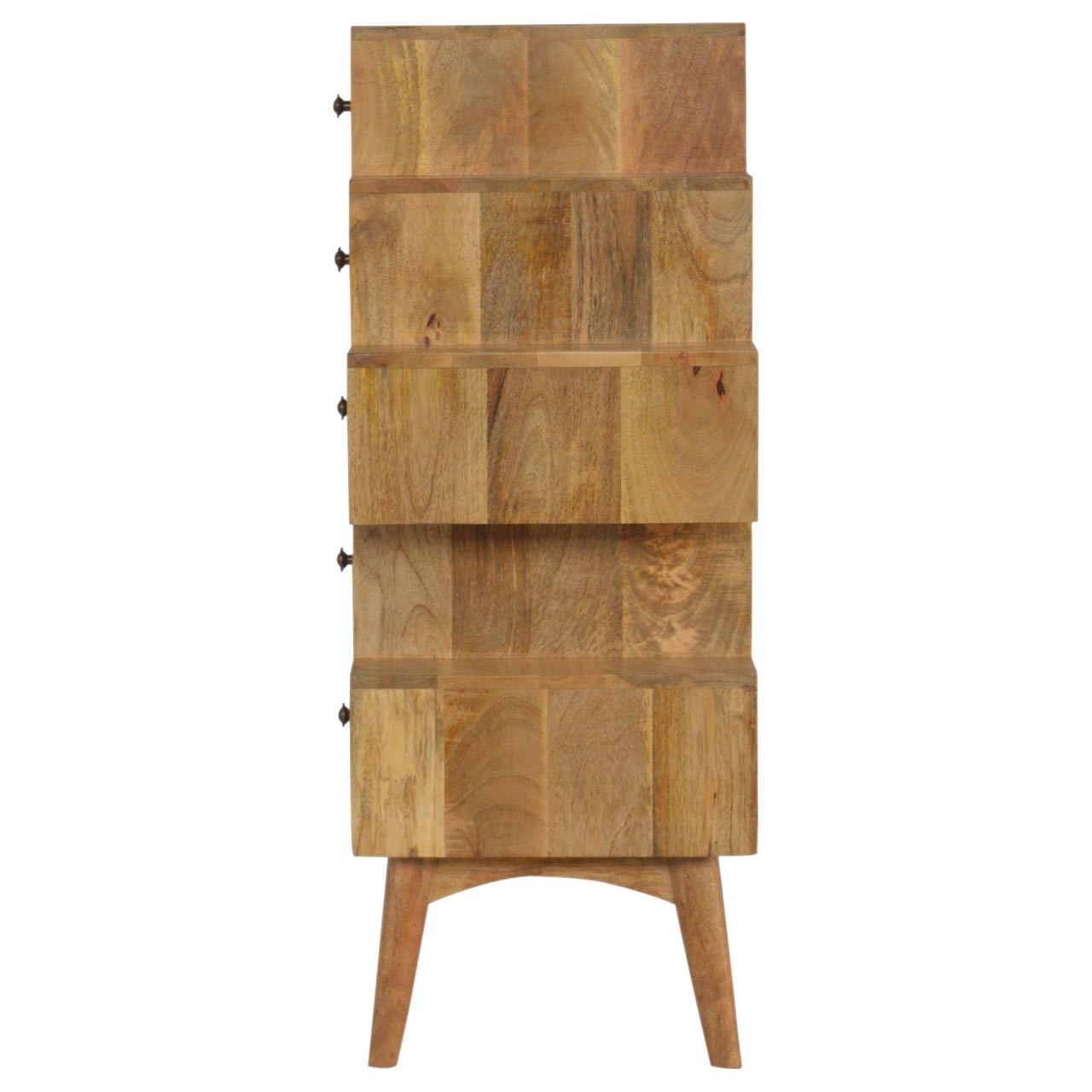 Artisan - Solid Tower Chest Cabinet in Oak-Ish, Wood