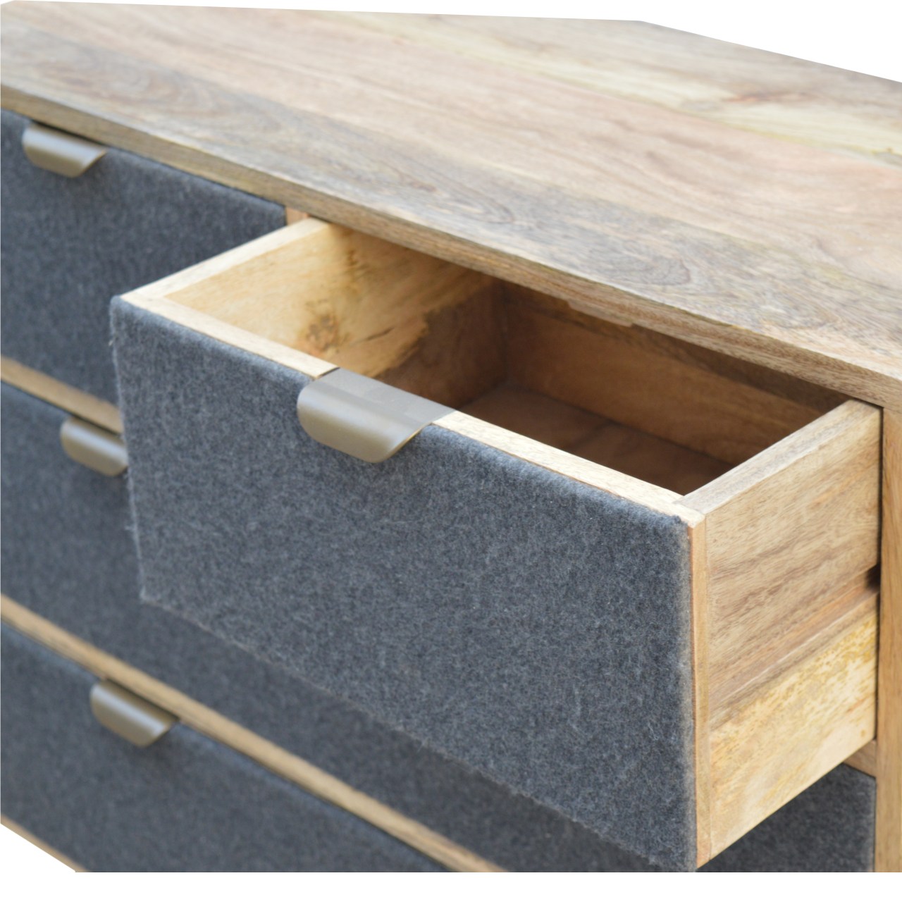 Artisan - Chest in Gray, Tweed