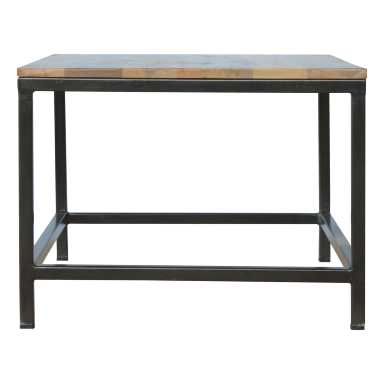 Artisan - Rectangular Coffee Table with Iron Base