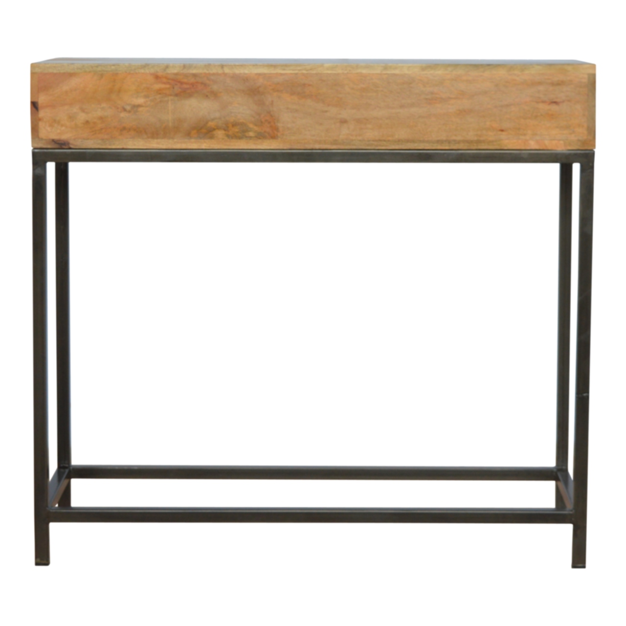 Artisan - Console Table with 2 Drawers in Iron