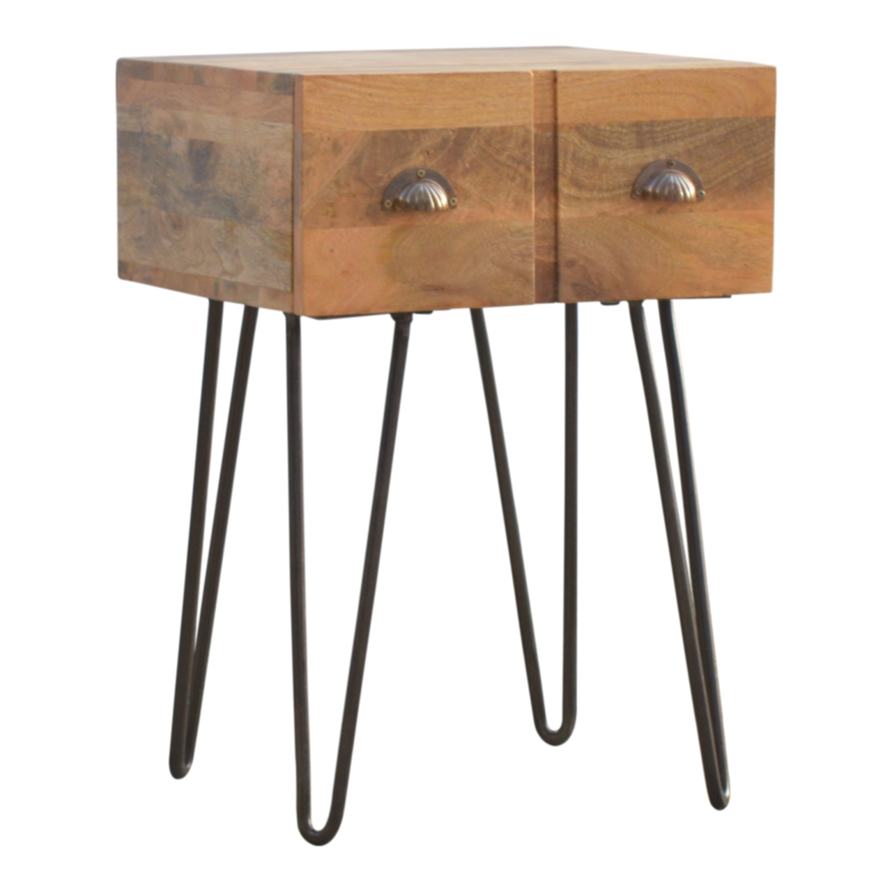 Artisan - Nightstand with Iron Base