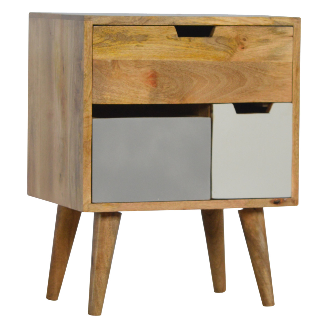 Artisan - Removeable Nightstand in Gray/White