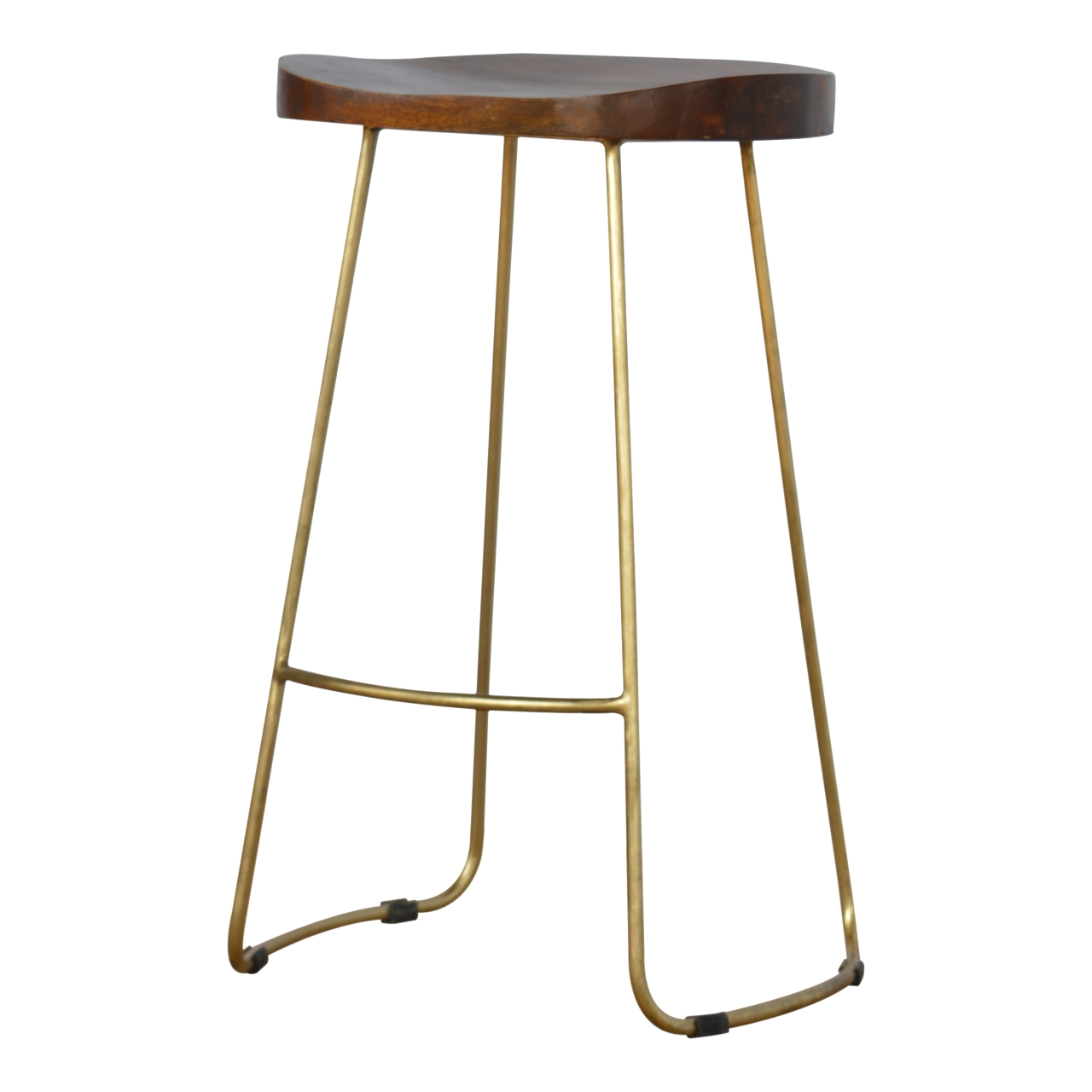 Artisan Bar Stool - Gold, Iron