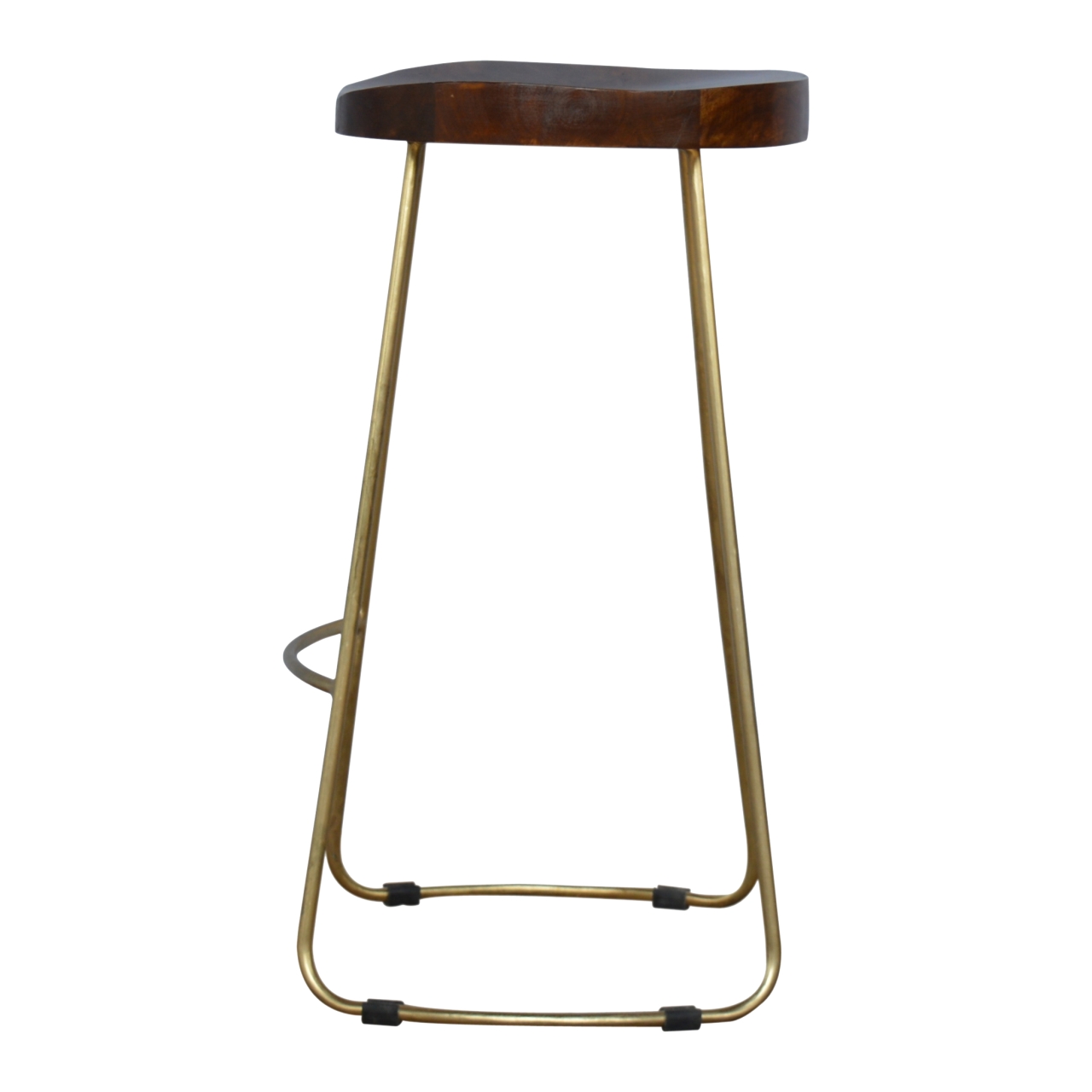 Artisan Bar Stool - Gold, Iron