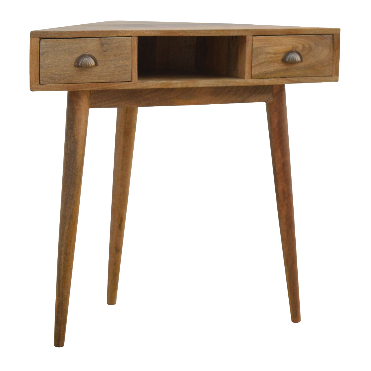 Artisan - Solid Corner Writing Desk in Wood