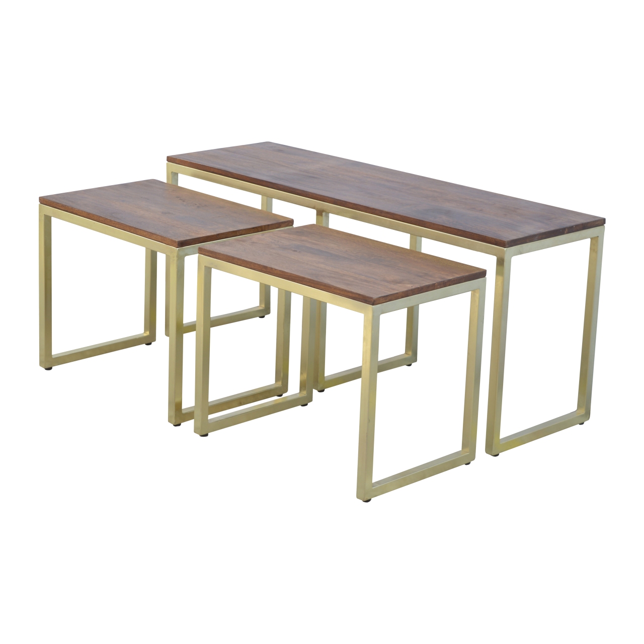 Artisan - Chunky Table Set of 3 in Gold