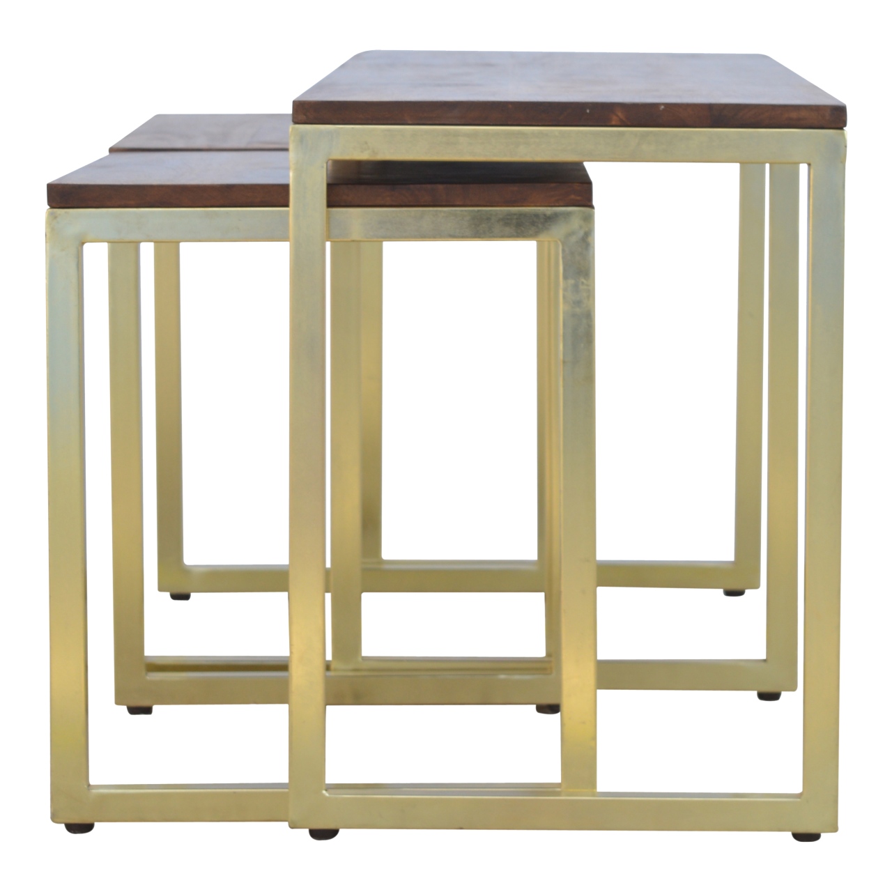 Artisan - Chunky Table Set of 3 in Gold