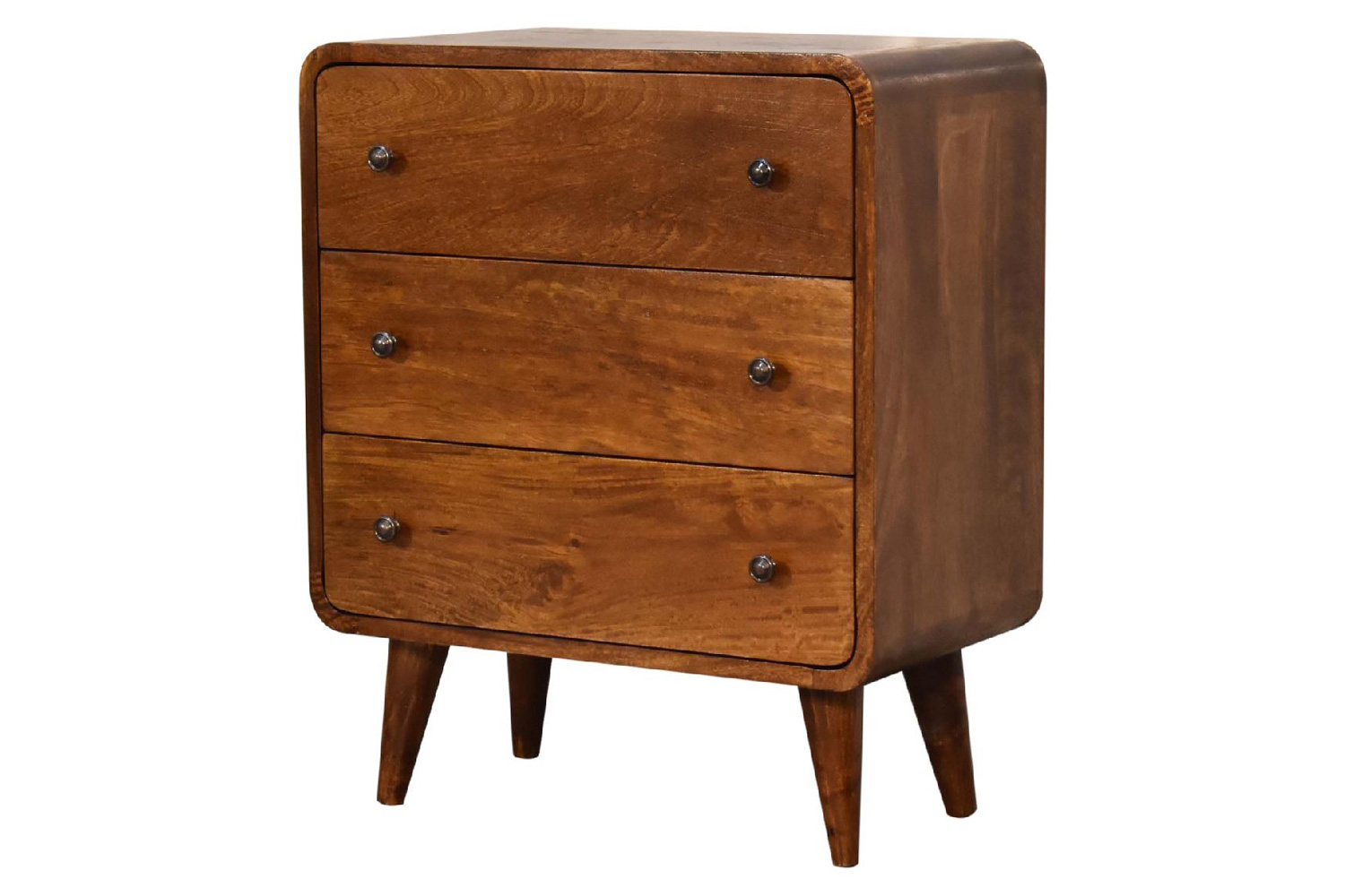 Artisan Curved Mini Chest - Chestnut