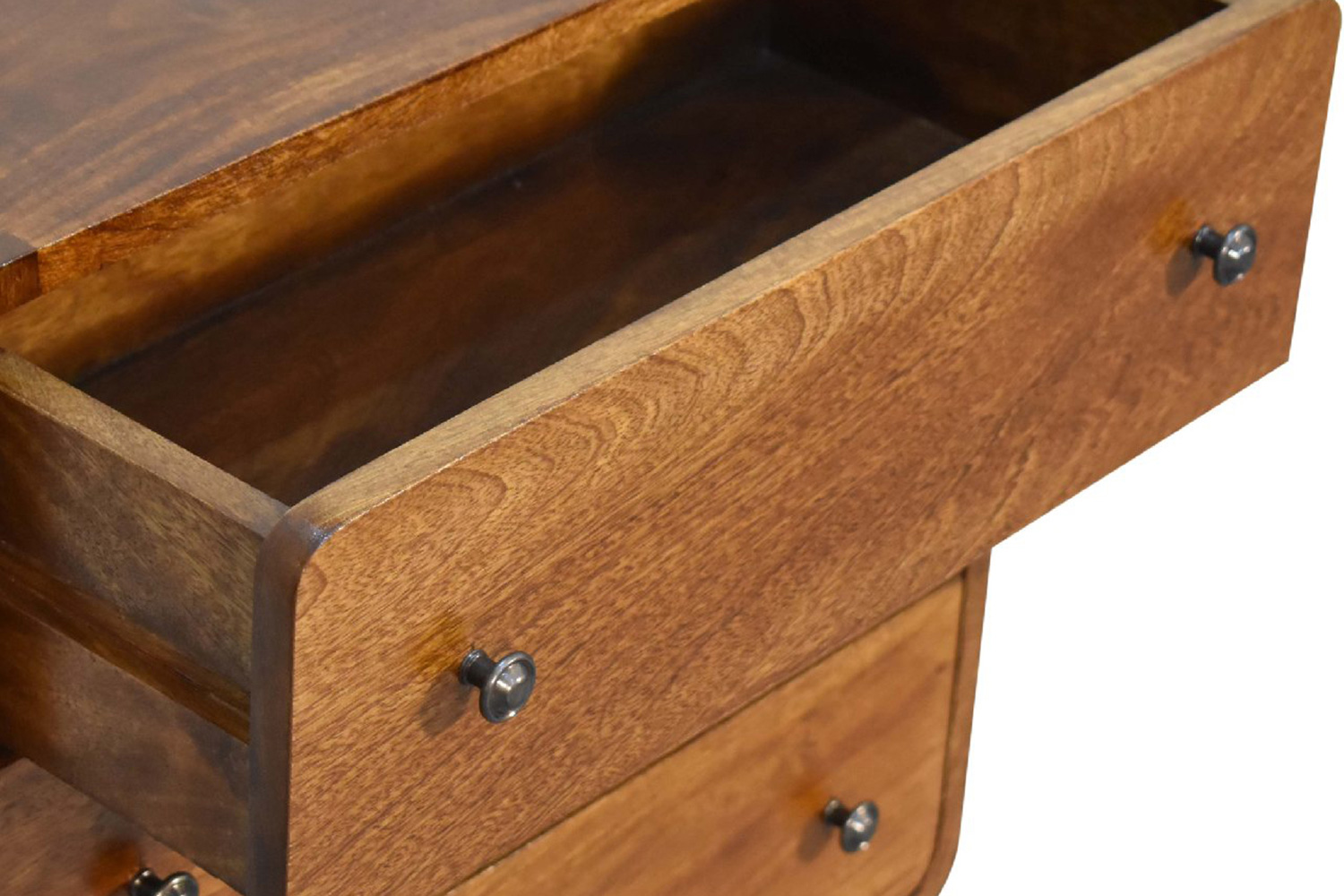 Artisan Curved Mini Chest - Chestnut