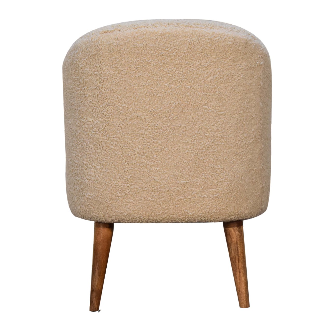 Artisan - Tub Chair in Cream, Boucle