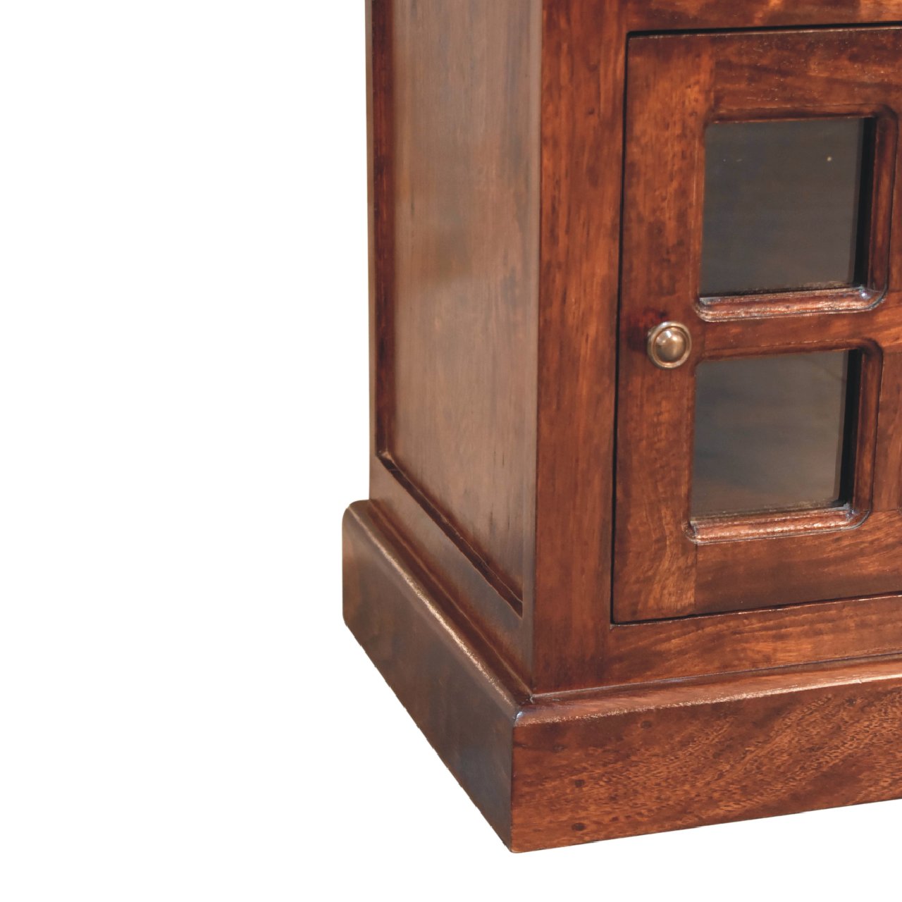 Artisan - Nightstand with Glazed Door in Cherry