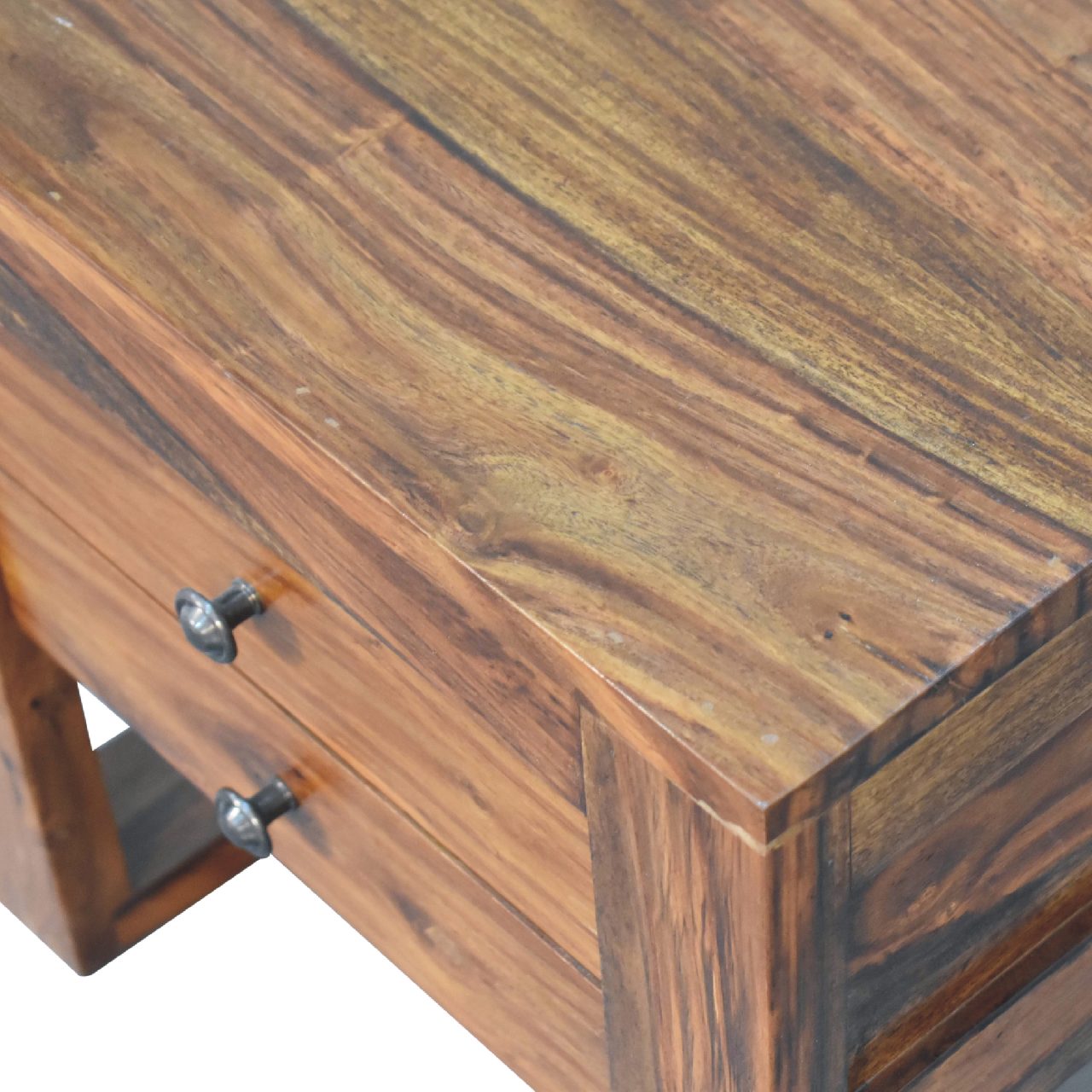 Artisan - U-Square Nightstand in Honey