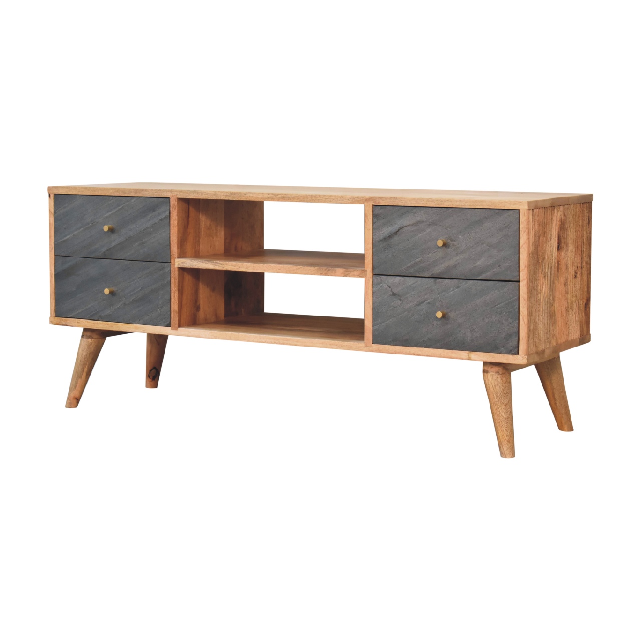 Artisan - Slade Media Unit in Oak-Ish