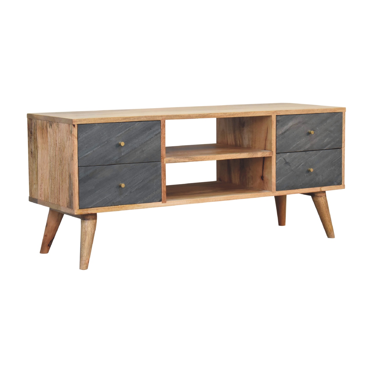 Artisan - Slade Media Unit in Oak-Ish