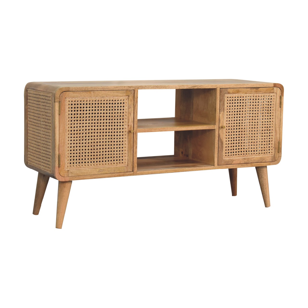 Artisan - Larrisa Media Unit in Oak-Ish, Woven